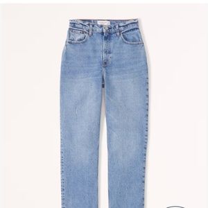 Abercrombie Curve Love 90s Straight Ultra High Rise jeans 30
